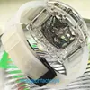 Захватывающие эксклюзивные наручные часы RM Watch Rm035 Автоматические механические часы для женщин Rm035 Facelift Crystal Case