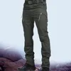 Mäns byxor IX9 Taktisk urban last Män Multi Pocket Wear-resistenta vattentäta byxor Combat Swat Army Military Work S-6XL