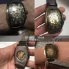 Shenhua 2019 Vintage Automatische Horloge Mannen Mechanische Horloges Heren Mode Skeleton Retro Bronzen Horloge Klok Montre Homme J190224e