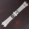 Chronographe pour homme à quartz modifié avec boîtier et bracelet en acier inoxydable de 41 mm avec mouvement VK63