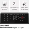 Kochgeschirr-Sets Chefman 12-Quart 6-in-1-Luftfritteuse mit digitalem Timer-Touchscreen und 12 Voreinstellungen – Konvektion auf der Arbeitsplatte in Familiengröße