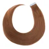 Extensions Ruban droit dans l'extension de cheveux cheveux humains 2 g/pc 20 pièces cheveux humains brésiliens Remy Extensions de cheveux humains naturels Tape in Extension