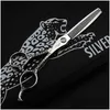 Hair Scissors Jaguar Gm45 Professional Barber 6.0 9Cr 62Hrc Hardness Cutting / Thinning Sier Shears With Case Drop Delivery Products C Otacl