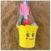 Zand Spelen Water Fun 9 stks/set Strand Speelgoed Kinderen Zand Molde Gereedschap Set Zomer Water Spelen Baby Grappig Spel Schattig Dieren Schimmel Zacht Zwemmen Bad Speelgoed Kinderen 240321