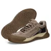 Buty Dian Sen Nowe Khaki Izolowane buty bezpieczeństwa dla mężczyzn bez poślizgu Mężczyzna Sneaker Sneaker Stael palca czapka anty przebicie hombre trampki