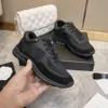 Thick soled Casual shoes women platform Travelleather lace-up sneaker 100% cowhide fashion lady Le.