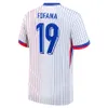 Francuski 2024 Euro Cup koszulki piłkarskie Mbappe Benzema Griezmann Tchouameni Enfant Homme 23 23 Men Kit Kit Dembele Konate Maillots de Football Shirts