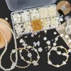 Pearl Beaded Bracelet Making Kit Friendship Bracelet Kit For Girls Children Handmade Jewelry For Christmas Gifts YFA2051