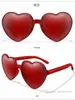 INS Kids sunglasses summer boys girls love heart Dazzle colour coating sun glasses kids's sunblock children beach eyeglass Z0886