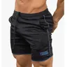 Herenshorts Modemerk Heren Sportscholen Fitness Zomer Bodybuilding Korte broek Knielengte Strand Elastische taille