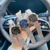 Relojes de pulsera Diseñador de moda de lujo 007 Milán ondulado para hombres con cinturón impermeable montredelu