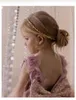 Ett år gammal klänning Princess Temperament Childrens Dresses Rose Fairy Western Style Girls Ball Gown 240309