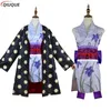 Costumes de cosplay Anime Nico Cosplay Come, ensemble Kimono pour femmes, Halloween, carnaval, SetC24321