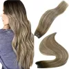 Weft Full Shine Human Hair Weft Extensions Hair Bundles 100g Sew In Silky Straight Remy Skin Double Weft For Salon