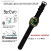 Watch Bands 18mm 20mm 22mm 24mm nylon fabric sports belt suitable for Samsung Galaxy 3 belt Amazfit GTR GTS Huawei GT2 Y240321