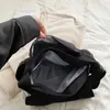 Borse a tracolla Borsa a tracolla semplice per studenti di scuola Borse in nylon Tinta unita per il tempo libero Borsa a tracolla di grande capacità Borsa a tracolla per uomo e donna CartelleL2403