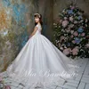 Flower Girls Dresses Jewel Bow Sash Lace Applique Hollow Back Puffy Tiered Ball Gown Birthday Communion Pageant