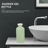 Dispenser di sapone liquido 3 pezzi Bottiglie di gel doccia per uso domestico Contenitori vuoti per shampoo