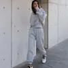 Women's Two Piece Pants Autumn/Winter Casual Pant Sets Elegant Hoodies And 2 Women Outfit