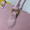 designväska axelväskor crossbody handväska koussin pm mm präglad blomma tote läder svarta kvinnor koppling lyxhandväskor kors kropp plånbok korthållare väskor för kvinnor