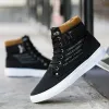 Schoenen heren vulcanisatie schoenen mannen lente herfst top mode sneakers vatup high style stevige kleuren man platte sneaker homme boy schoenen