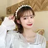 Hair Accessories Children's Pearl Ribbon Hairband Korea Princess Mesh Ponytail Plush Bear Headband Bow Tie Headdress