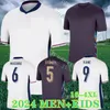 2024 Anglia koszulki piłkarskie Saka Rashford Kane Foden Sterling 24 25 Grealish Mount Gallagher Stones Walker Men Kit Kit Set Set Football Shirt S-4xl