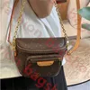 حقائب الخصر مصممة Bumbag النساء الرجال كتف الكتف حقيبة Crossbody أزياء الحزم الجلدية حقائب اليد النسائية Fanny حزمة المصممين