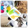 Jeu de sable eau amusant jouer ensemble de sable jouets de château Kit de construction de fort de neige fabricant de jouets de plage de sable de neige pour l'été et l'hiver forme de bloc de neige jouer jouets de sable 240321