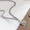 Diamond Necklaces Designer Pendants Brand Letter Necklace Letter Pendant Choker Pearl Stainless Steel Chains Jewelry Anniversary Gifts