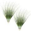 Decorative Flowers 10 Pcs Simulated Reed Grass Fake Indoor Plants Decorate Faux Artificial Silk Cloth House