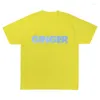 T-shirts pour hommes Summer Hip Hop Tee Shirt GINGER Lettre Imprimer T-shirt Hommes Femmes O-Cou Coton Brockhampton All-American Boyband Tops