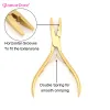 Pliers Professional Gold Hair Extension Plier Weft ApplicationPliersマイクロリンクビーズ