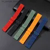 Watch Bands Breathable Rubber band Fashion Quick Release Straps 18mm 20mm 22mm Sile Tropic Waterproof Smart Strap Y240321