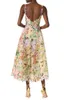 Masowe wybiegi Kobiety Lady Lace Flowers Style Street Sukienki lotniskowe Super Star Paris Show Dress Hurtowa cena 0519