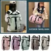 Bags Large Capacity Backpack Women Gym Fitness Travel Luggage Handbag Camping Training Shoulder Duffle Sports Bag For Men Suitcases