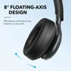 Handy-Kopfhörer Anker Spaces Soundcore One Kopfhörer mit aktiver Geräuschunterdrückung, kabellose Kopfhörer Bluetooth 5.3, 2x stärkere Sprachunterdrückung Q240321