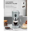 Ihomekee Italian Espresso Hine with 15 Cappuccino Bars A Milk Frother Espresso, Cappuccino, Latte, and Mocha, Suitable for Home Brewing 1350W