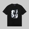 T-shirt design T-shirts graphiques Chemise Hellstar Col rond Manches courtes Coton respirant Lettre Hip Hop Rock Summer Hell Star Shirt Short et T-shirt Set # 07
