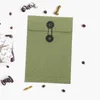 Cadeau cadeau 5 pcs boucle carte colorée papier kraft cartes de visite enveloppes d'argent fil pratique