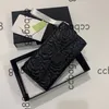 Womens Luxury Designer Classic Mini Flap Billfold Camellia Lambskin Long Wallet Bags Photo Credit Card Holder Gold SNAP Black Purse 31506 19X10CM