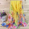 Scarves Summer Women Beach Boho Print Silk Scarf Oversized Chiffon Headband Cover Up Wrap Sarong Sunscreen Large Shawl For