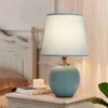 Lampes de table Tyla Touch Dimmer Lampe moderne Céramique Desk Light Decorative pour la chambre à la maison