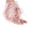 Tasarımcı Seks Masaj Eldivenleri Çivili Parmak Seti Kurt Diş Kristal Seti Kadın Mastürbasyon Masajı Yumuşak Kauçuk Flört Eldivenleri Çift Palmiye Masajı Di3K