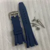 Nouveaux accessoires de montre : bracelet en silicone, boucle en acier inoxydable, 26 mm, convient uniquement à notre cadran.