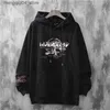 Sweats à capuche masculine Sweatshirts Mens Sudaderasas Con Capucha Loft Print Hoodie Y2K Vêtements HARAJUKU ANIME HIPHOP Japonais sweatwirtwirt Q240322