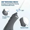 Altri apparecchi Irrigatore orale Caricatore USB per acqua, ugello dentale portatile impermeabile, detergente dentale adatto per la modalità Oral Car5, 4 ugelli H240322