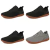 Chaussures de course pour hommes et femmes, couleur noir et blanc, baskets de sport, 69