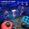 Controladores de jogo Joysticks DinoFire Wireless Controller para Nintendo Switch OLED / Lite Dupla Vibração Bluetooth Gamepad Multi-Function ControllersY240322