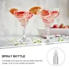 Storage Bottles 2 Pcs Bitters Spray Bottle Food Grade Cocktail Perfume Atomizer Set Mister Cooking Bbq Aluminum Travel Mini